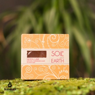 ORIENTALNE MYDŁO SOIL&EARTH ,,NEROLI I LIMONKA"