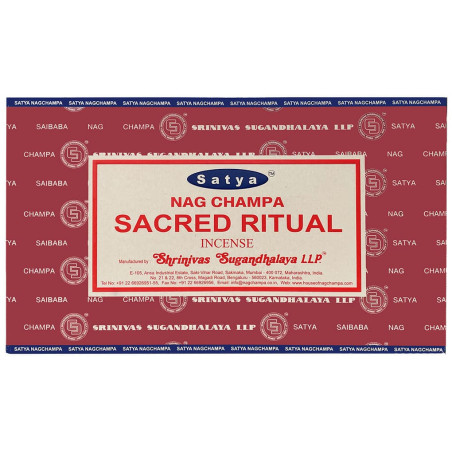 Indyjskie kadzidełka Satya Nag Champa Sacred Ritual