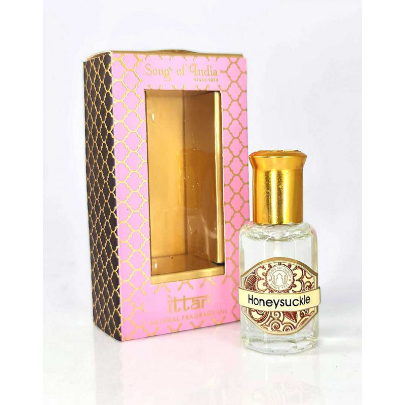 Olejek perfumowany roll-on Słodki Kwiat Wiciokrzewu |Honey Suckle Ittar 10 ml Luxurious Veda Song of India