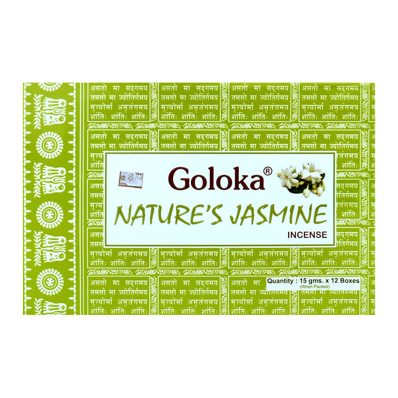 Kadzidełka Nature's Jasmine Goloka 15g