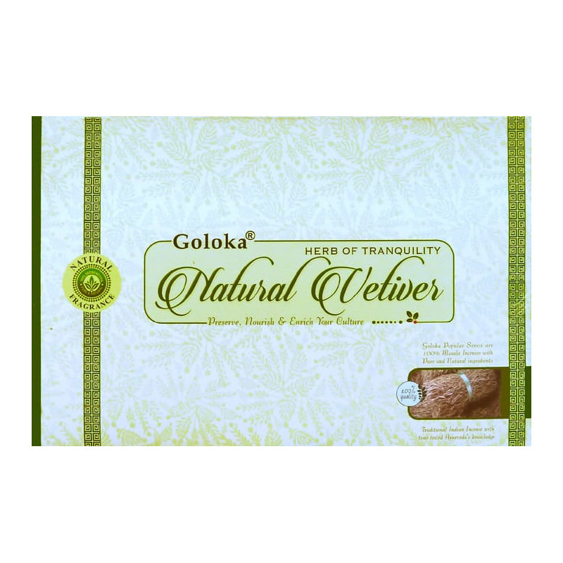 Kadzidełka Natural Vetiver Goloka 15g