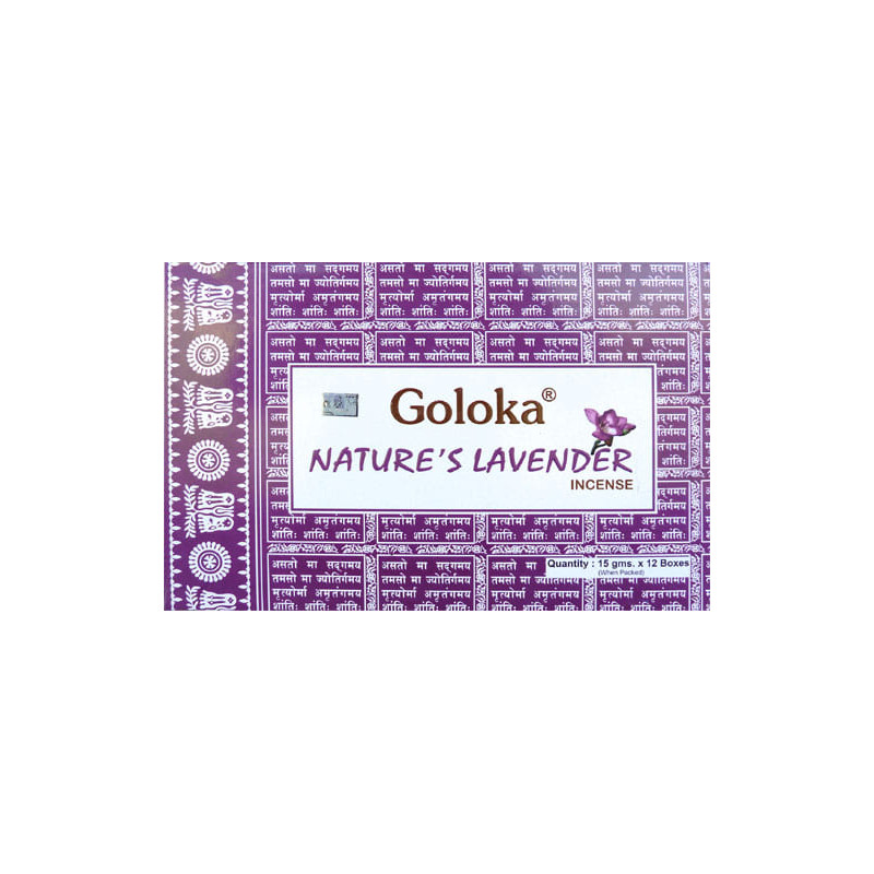 Kadzidełka Nature's Lawender Goloka 15g