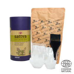 Sattva naturalna ziołowa farba do włosów - Indigo 150 g