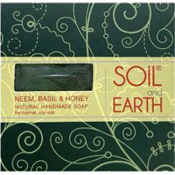 Mydło z Neem, Bazylią i Miodem Soil and Earth 125g