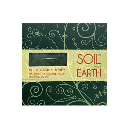 Mydło z Neem, Bazylią i Miodem Soil and Earth 125g