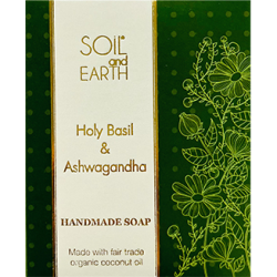 Mydło soil and Earth Tulsi i Ashwagandha 125g